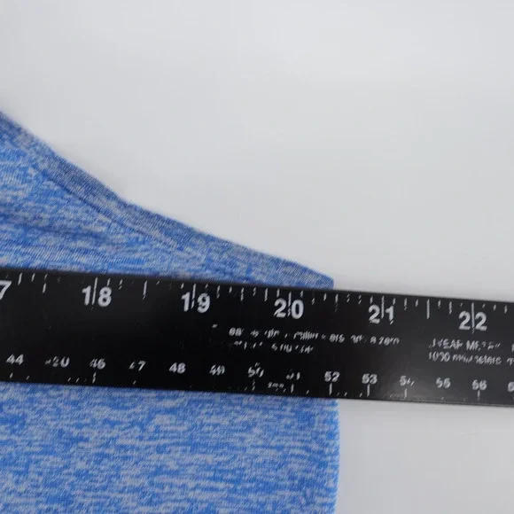 Under Armour HeatGear Racerback Tank Top Blue Mens XL - Picture 8 of 10